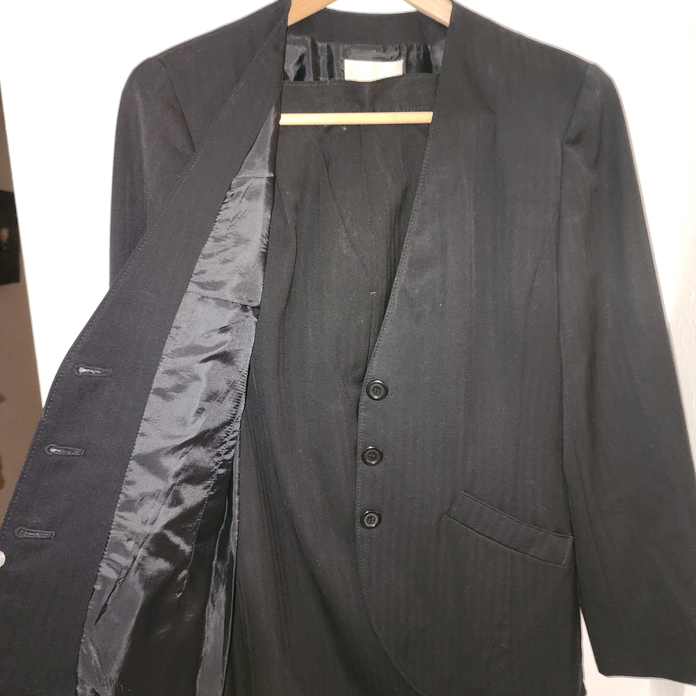 Pendleton Black Skirt Set Timeless Sophistication - Picture 2 of 8